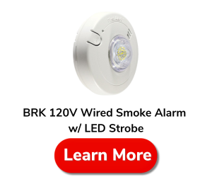 BRK Smoke Alarm with Strobe